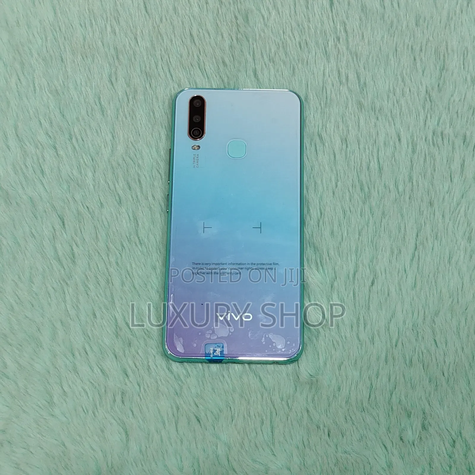 New Vivo Y17 256 GB Blue