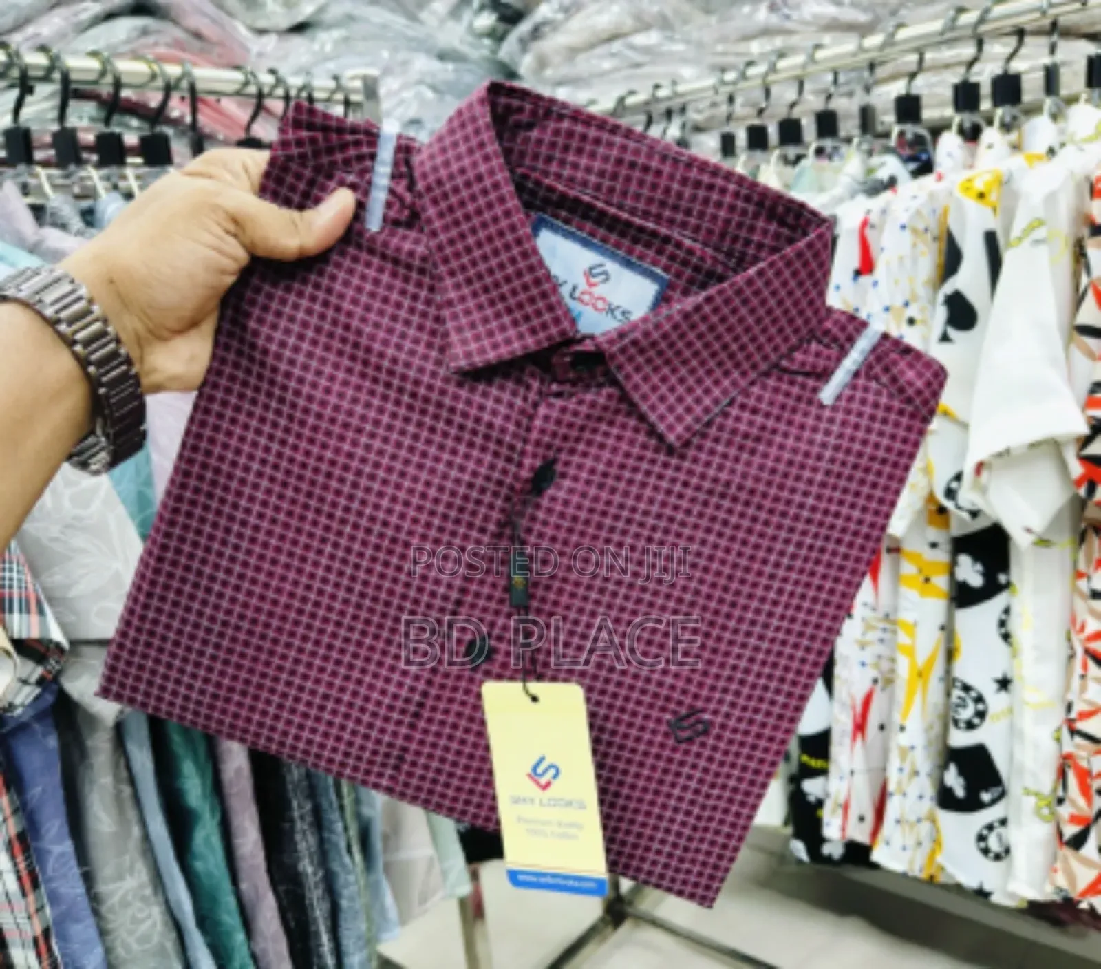 Cotton Full Sleeve Check Shirt for Men's