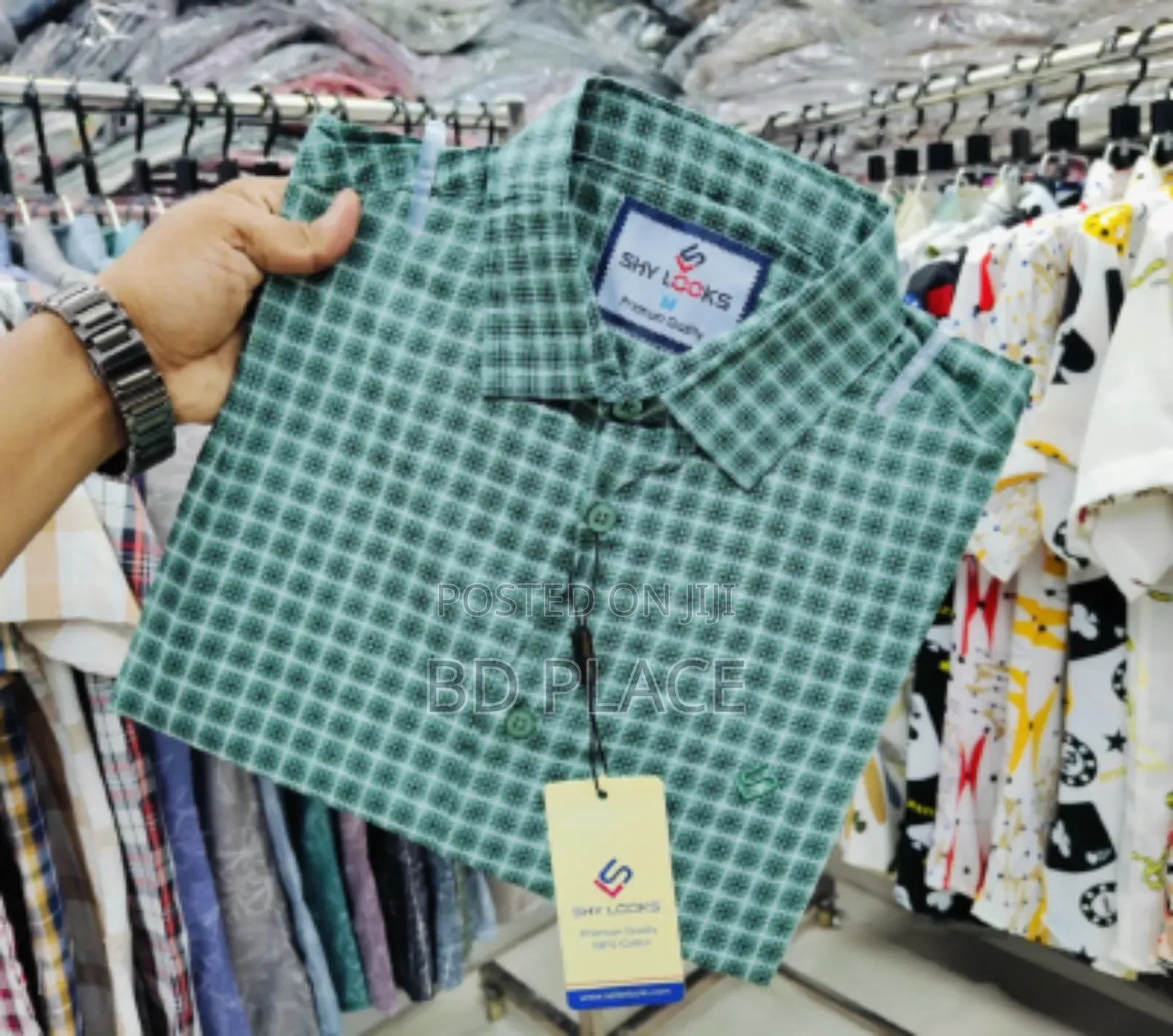 Cotton Full Sleeve Check Shirt for Men's