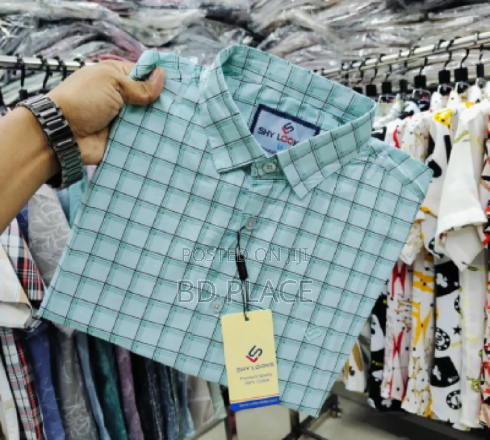 Cotton Full Sleeve Check Shirt for Men's