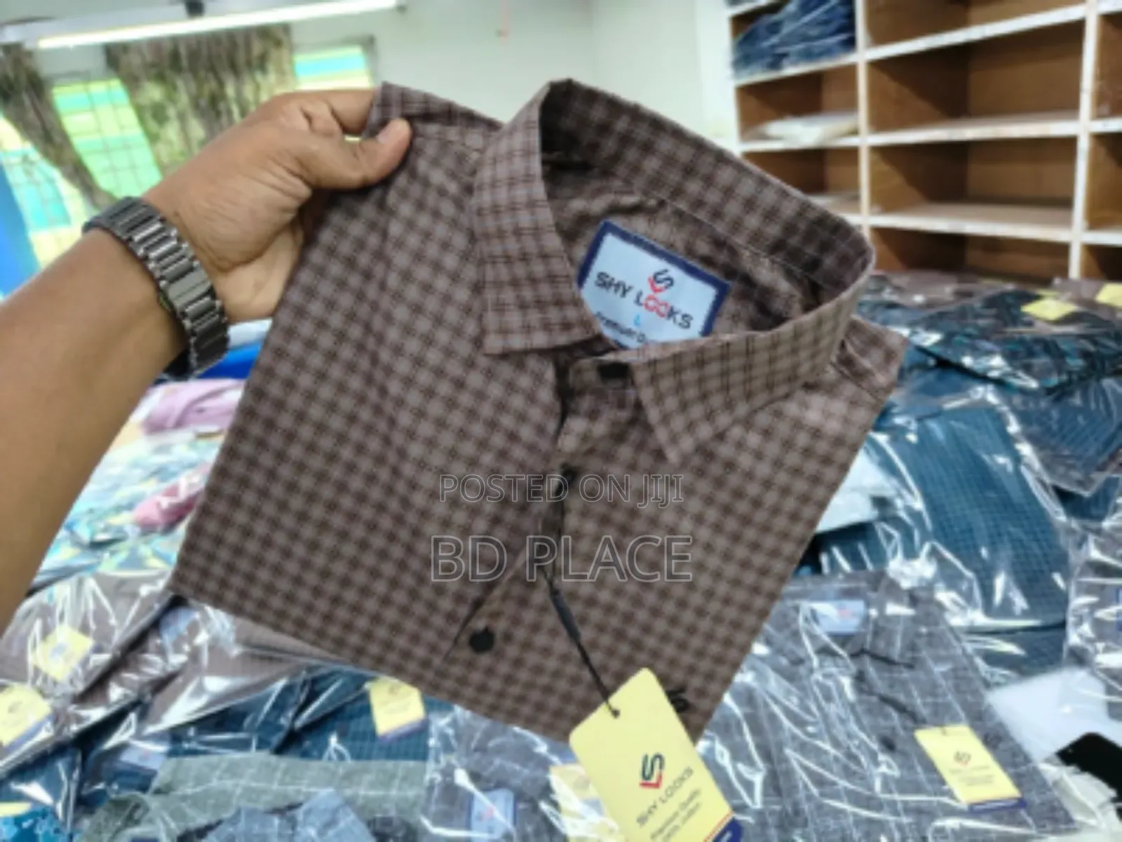 Cotton Full Sleeve Check Shirt for Men's
