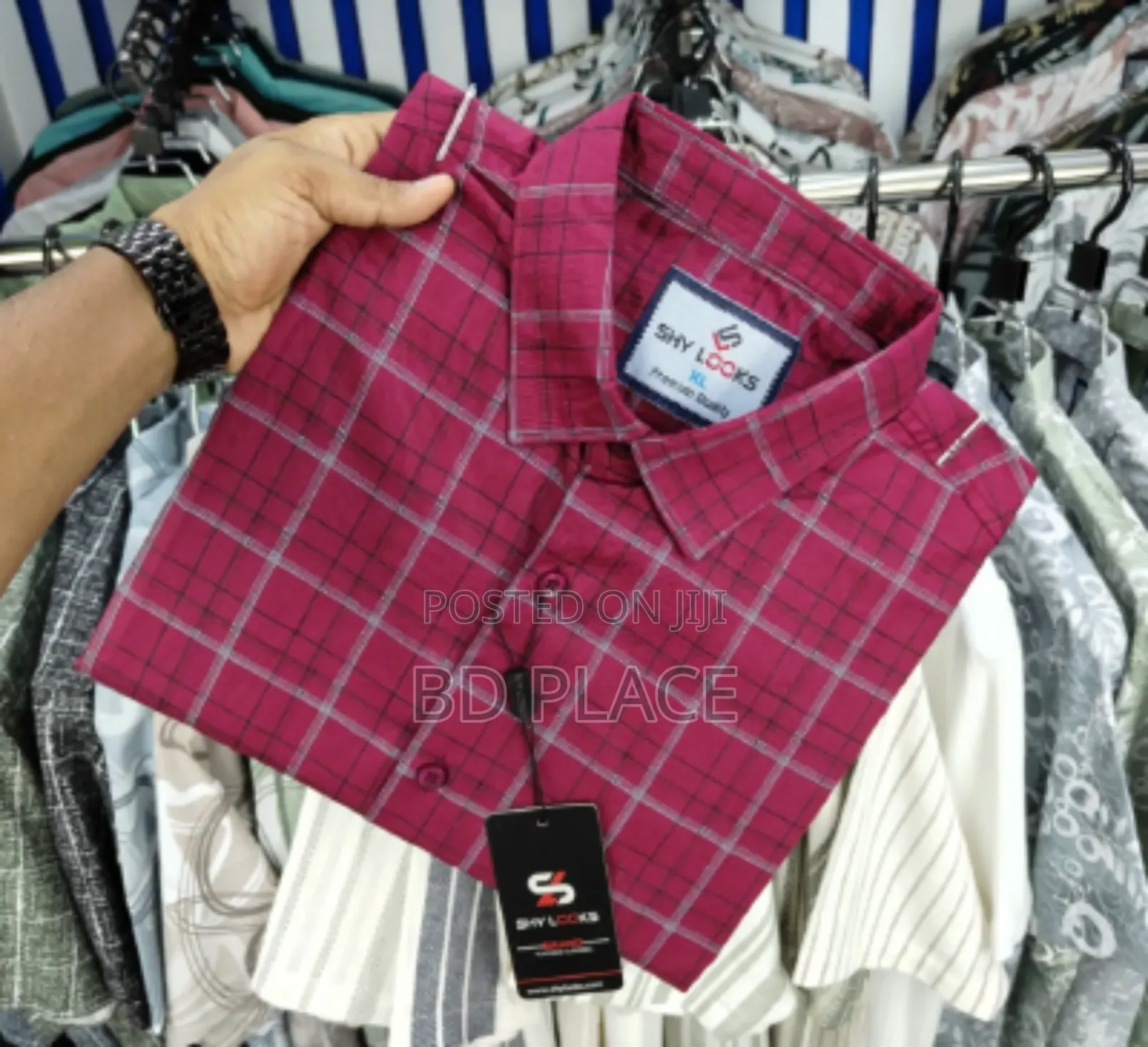 Cotton Full Sleeve Check Shirt for Men's