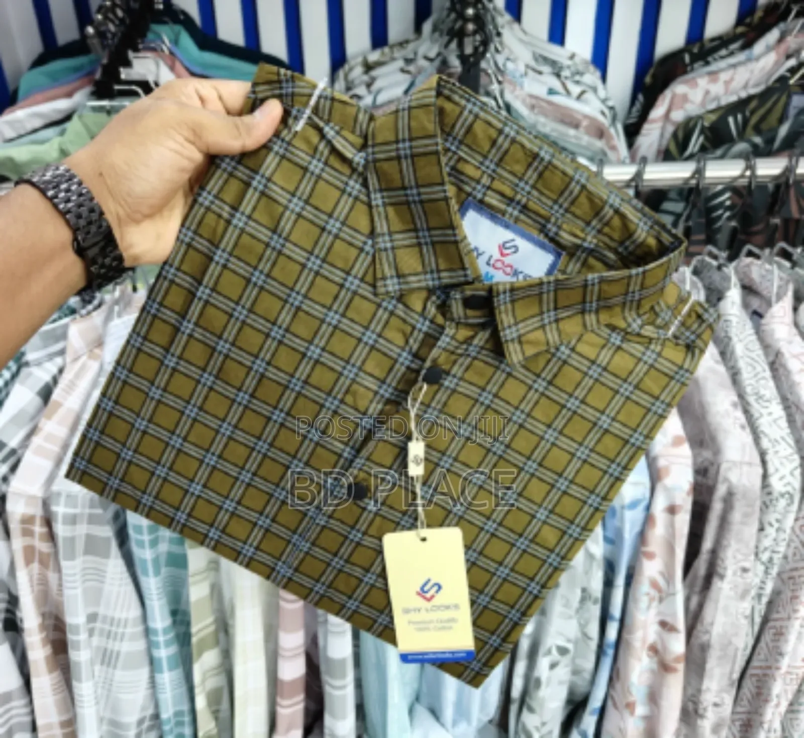 Cotton Full Sleeve Check Shirt for Men's