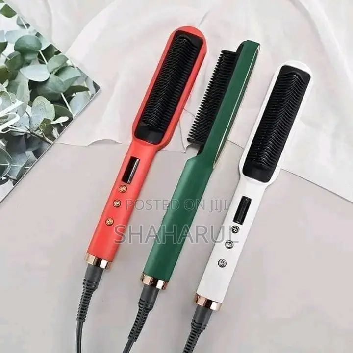 2 In1hair Straightener Comb Brush