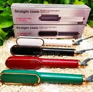 2 In1hair Straightener Comb Brush