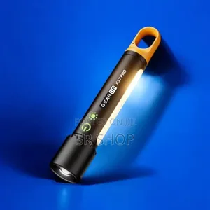 Gearup Pro Rechargeable Flashlight + Large Cob Light