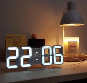 3d Led Digital Wall Alarm Clock