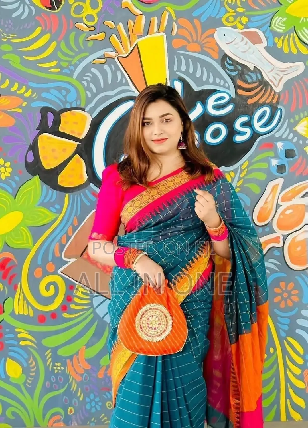 Madhurai Check Sharee