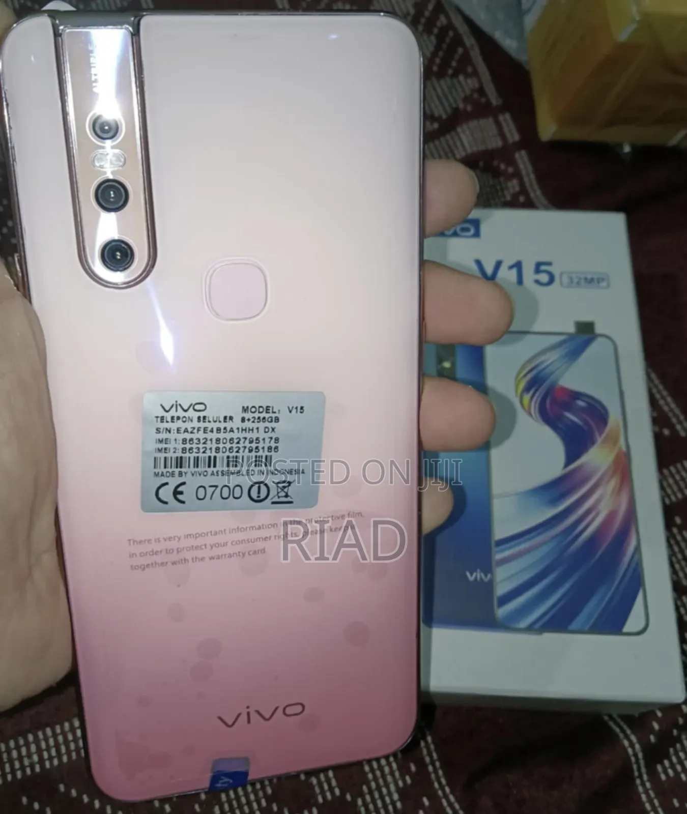 Vivo V15 256 GB Pink