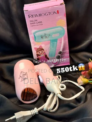 Photo - 500w Foldable Mini Hair Dryer - Low Noise Travel Friendly