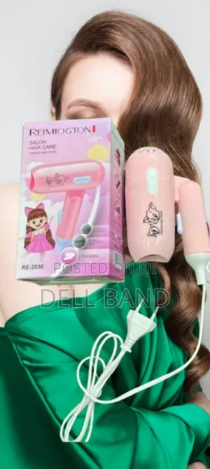 500w Foldable Mini Hair Dryer - Low Noise Travel Friendly