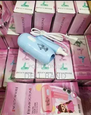 500w Foldable Mini Hair Dryer - Low Noise Travel Friendly