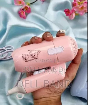 500w Foldable Mini Hair Dryer - Low Noise Travel Friendly