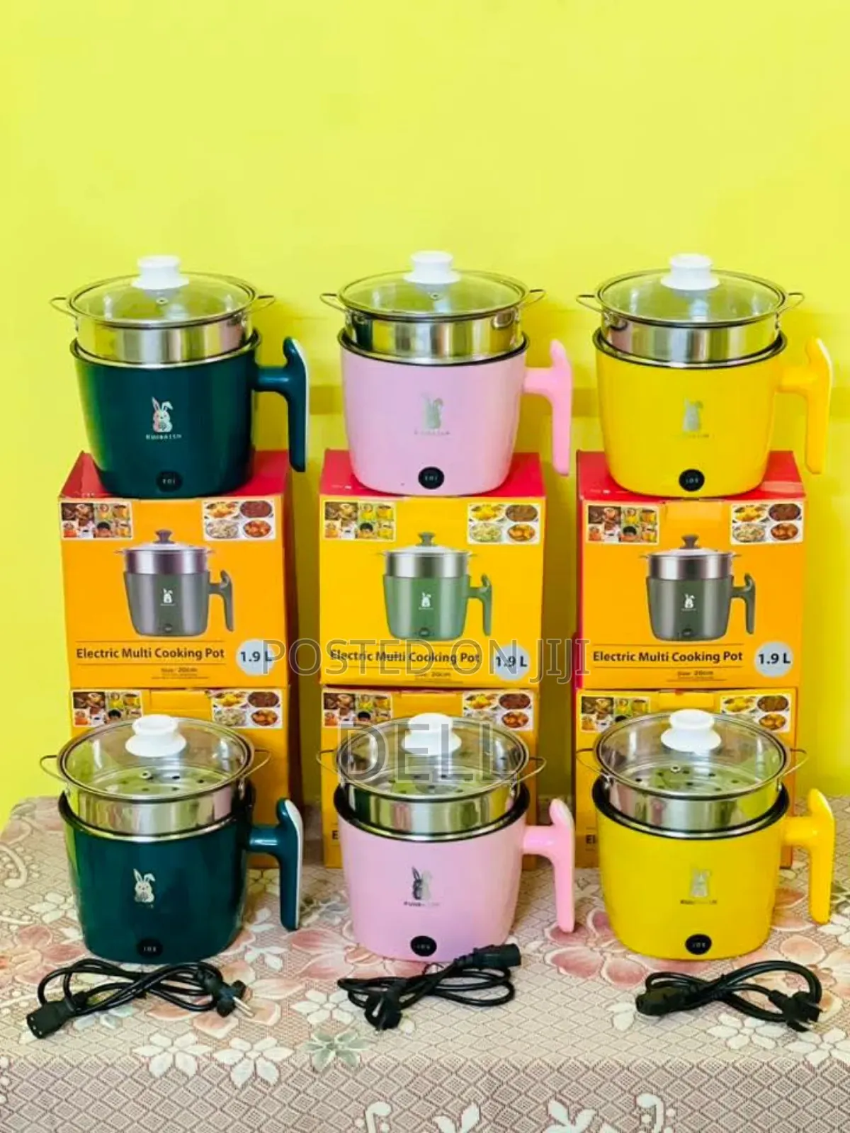 Electric Multi Cooking Pot, With a Capacity of 1.9l and a Size of 20cm