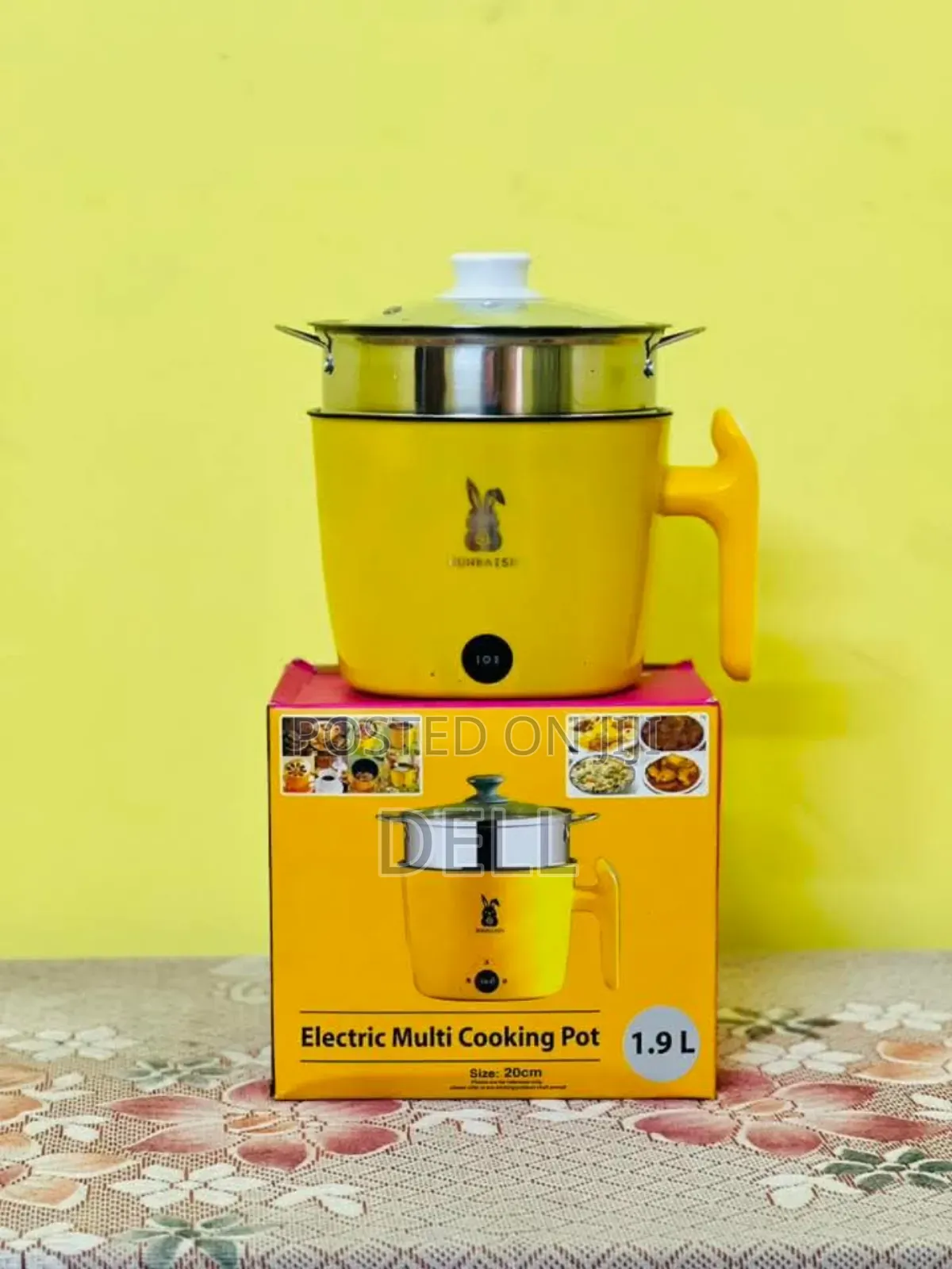 Electric Multi Cooking Pot, With a Capacity of 1.9l and a Size of 20cm