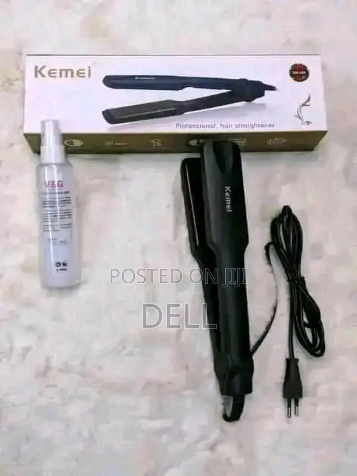 Kemei Hair Straightener, Likely the Km-329 Model