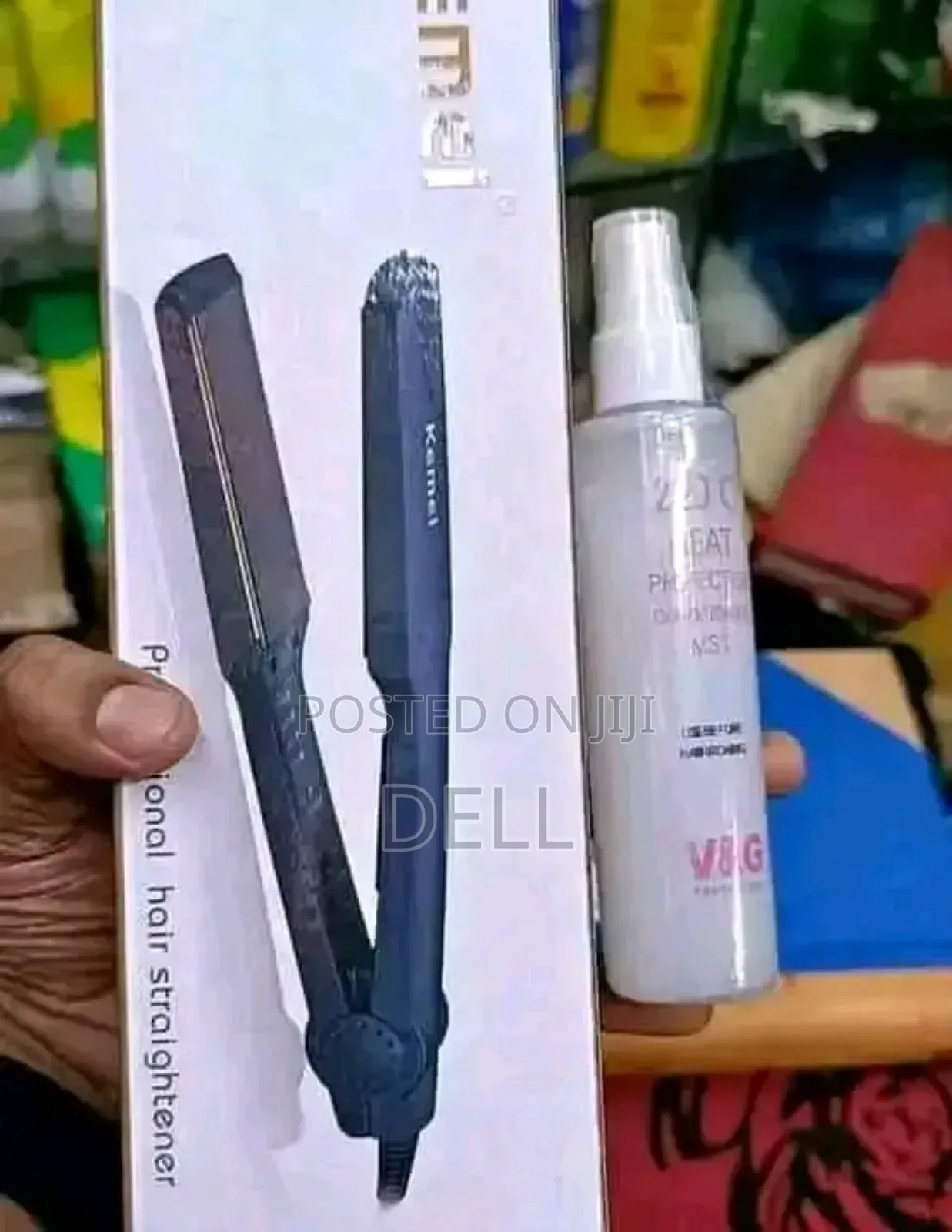 Kemei Hair Straightener, Likely the Km-329 Model