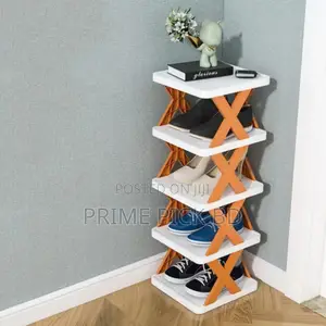 Portable 5 Layer Shoe Rack 
৫ তাকবিশিষ্ট জুতা রাখার র‍্যাক
