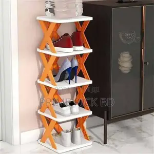 Portable 5 Layer Shoe Rack 
৫ তাকবিশিষ্ট জুতা রাখার র‍্যাক