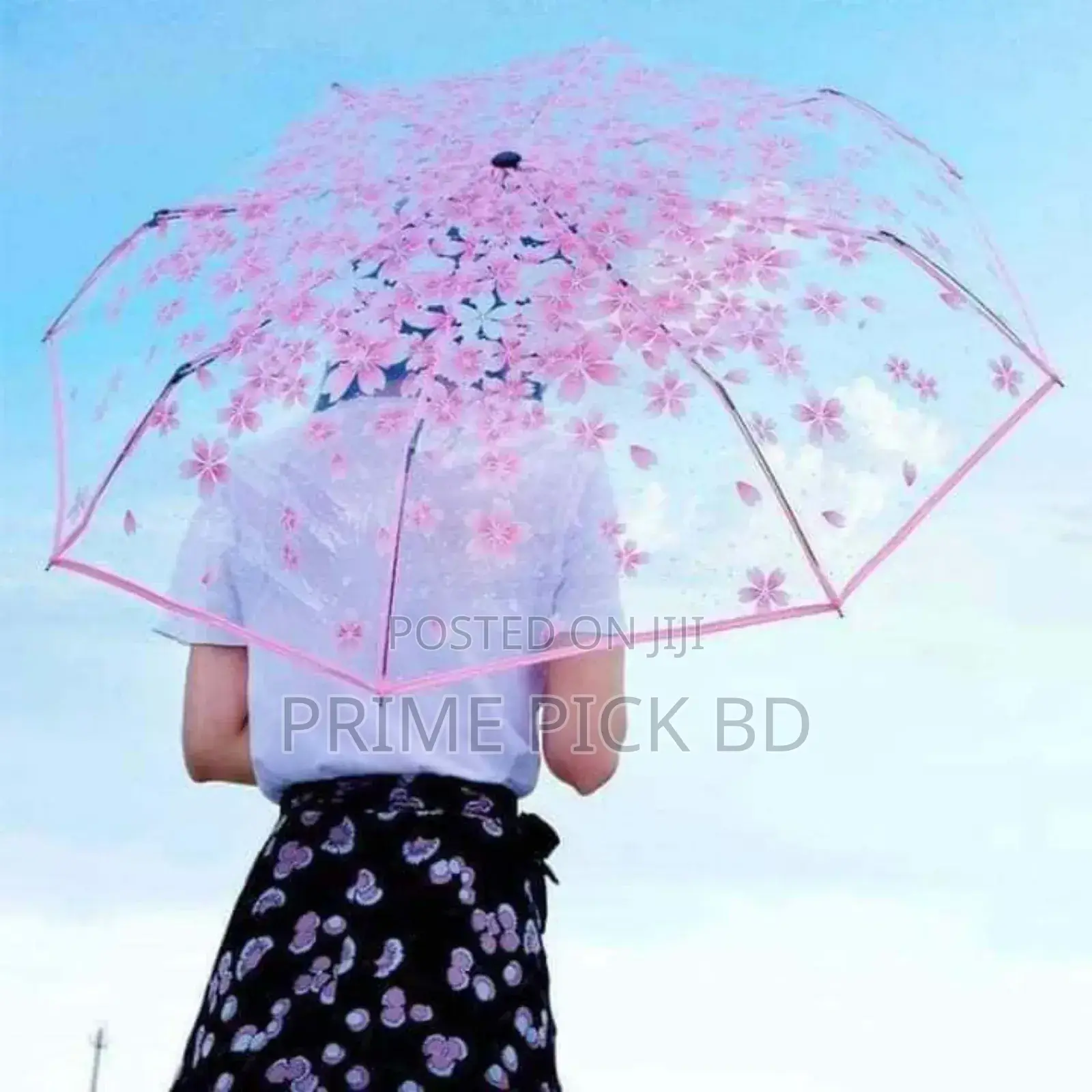 Fashionable Transparent Umbrella - এখন স্টাইল আর প্রটেকশন একসাথে!
