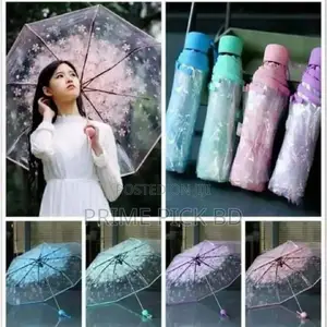 Fashionable Transparent Umbrella - এখন স্টাইল আর প্রটেকশন একসাথে!
