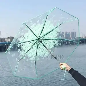 Fashionable Transparent Umbrella - এখন স্টাইল আর প্রটেকশন একসাথে!