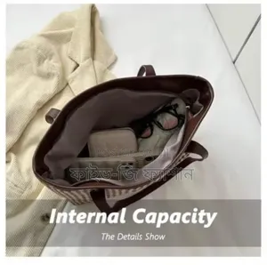 Grameen Check Tote Bag