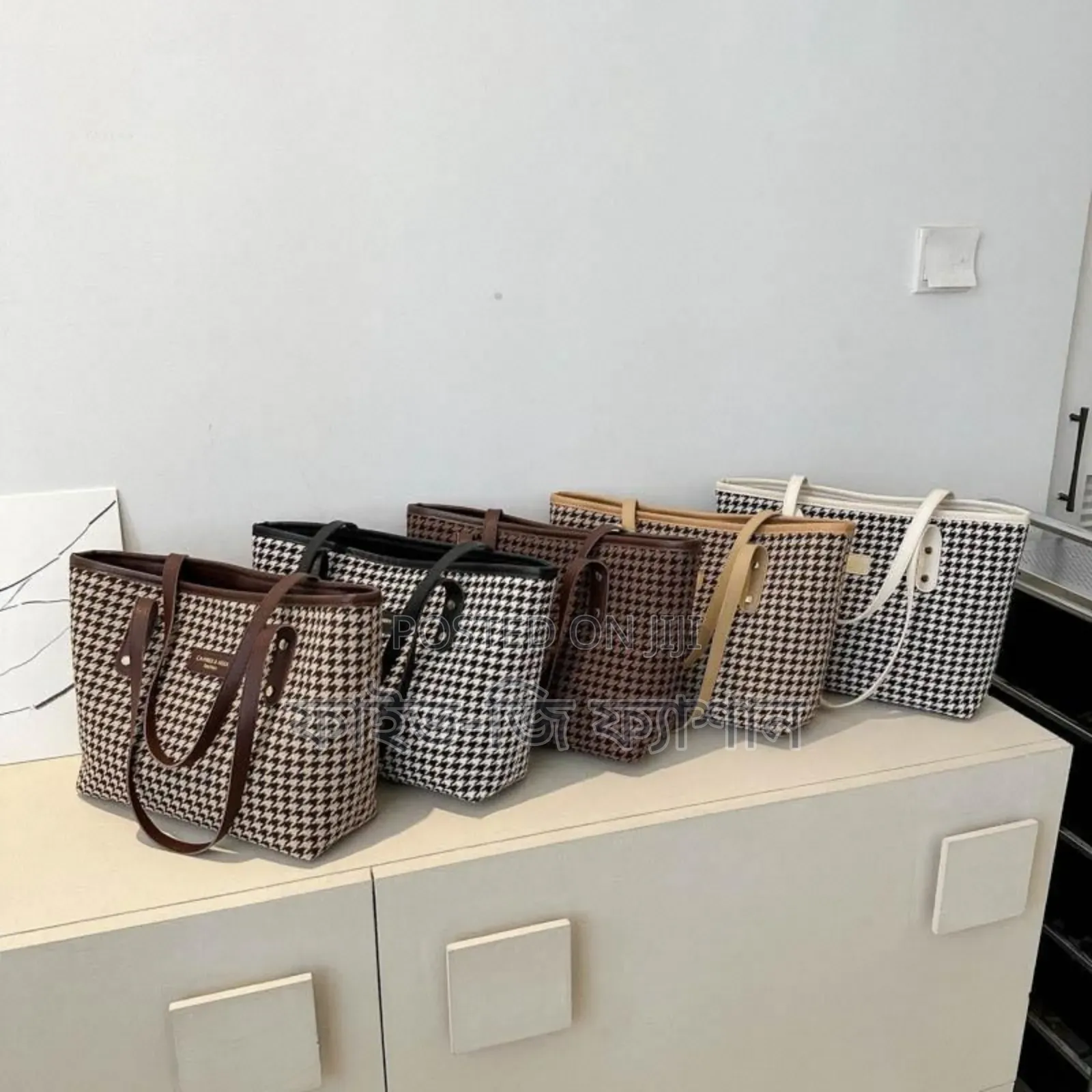 Grameen Check Tote Bag