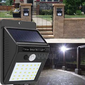 30 Led Motion Sensor Wall Solar Light Waterproof Security Lamp