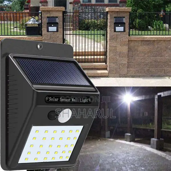 30 Led Motion Sensor Wall Solar Light Waterproof Security Lamp