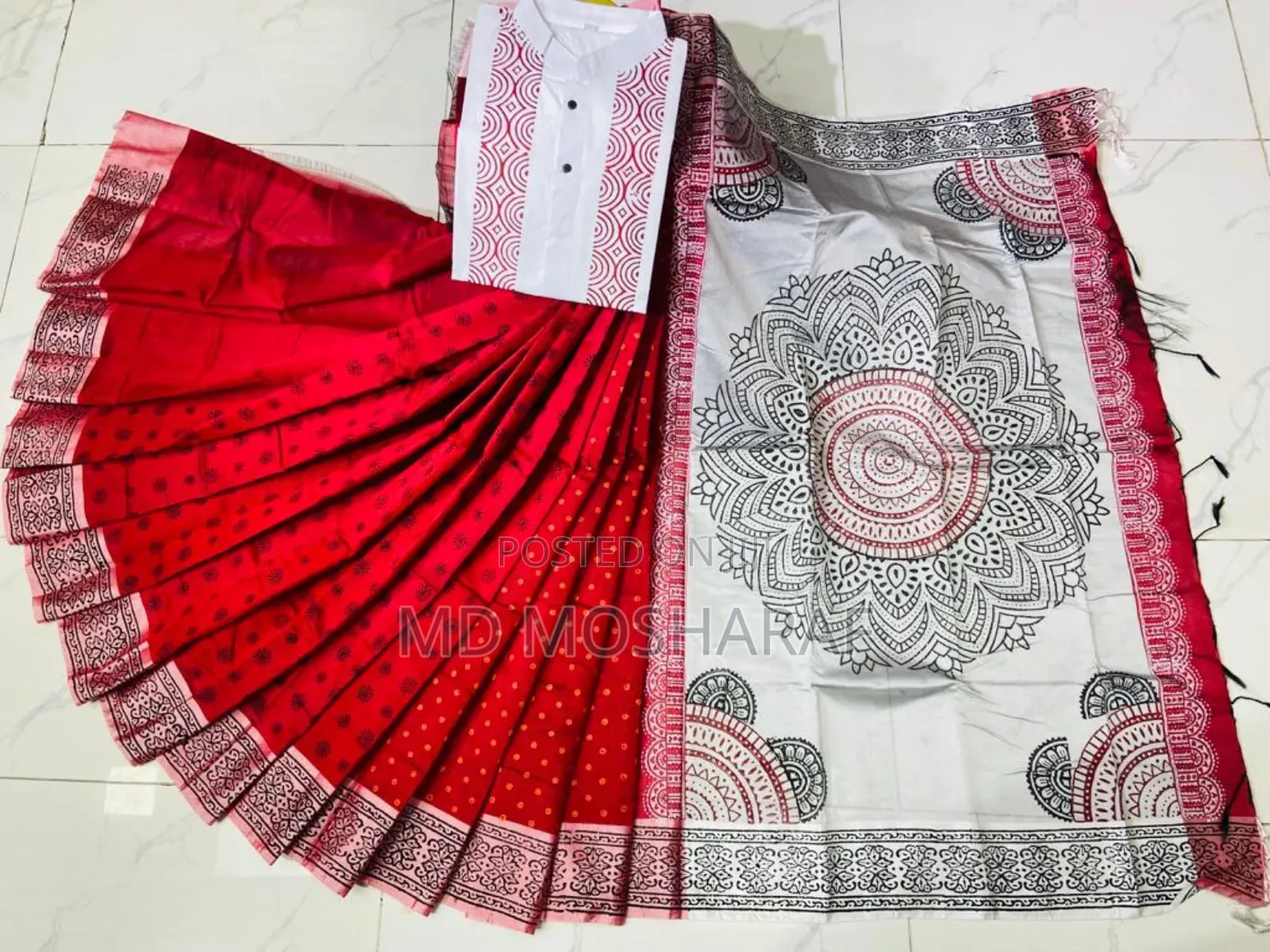 Sharee Panjabi Couple Set