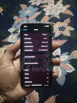 Apple iPhone XS 256 GB Gold