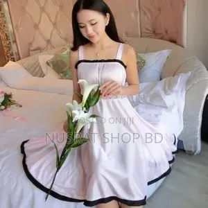 Photo - Night Dress মেটেরিয়াল - সিল্ক সাটিন।