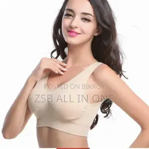 3 Piece Bra Free Size Pure Cotton Slimming Bra