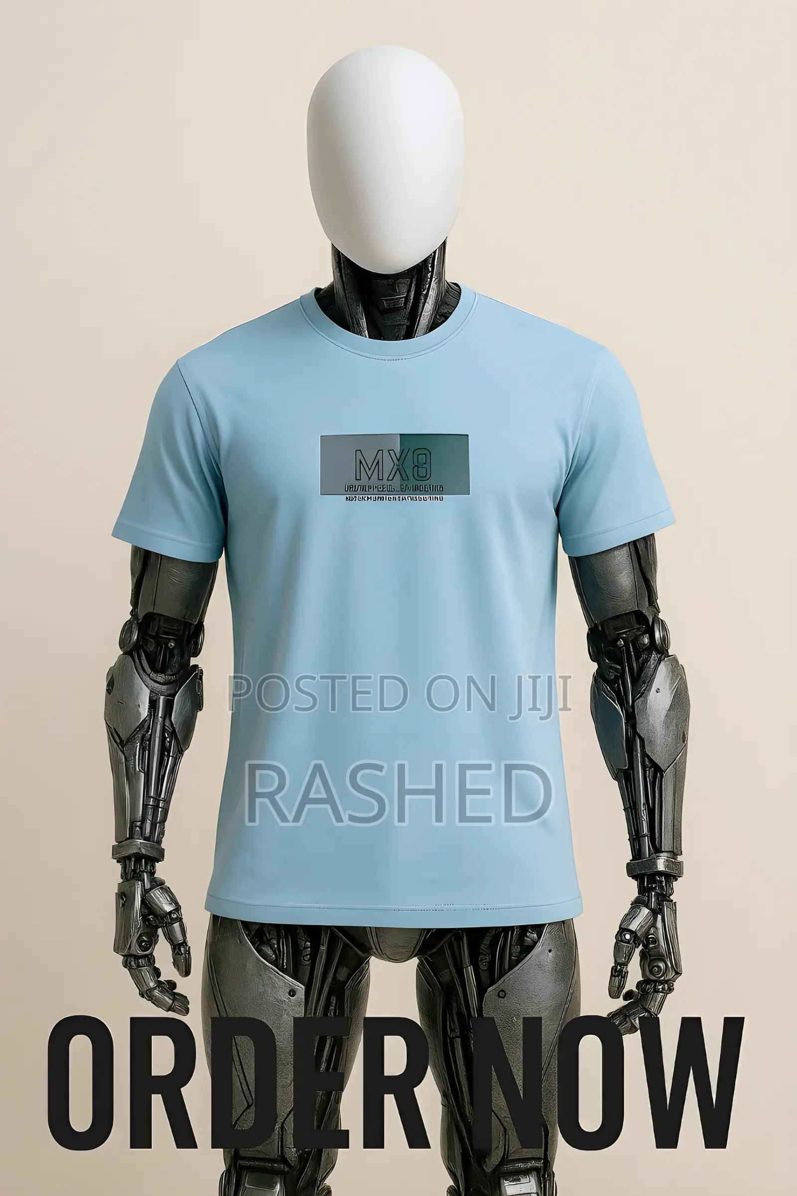 Comfortable Daily Streetwear Round-Neck T-Shirt