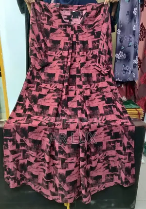 Dubai Cherry Digital Print Borka