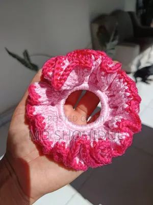 Photo - Handmade Crochet Scrunchies Made by Wool