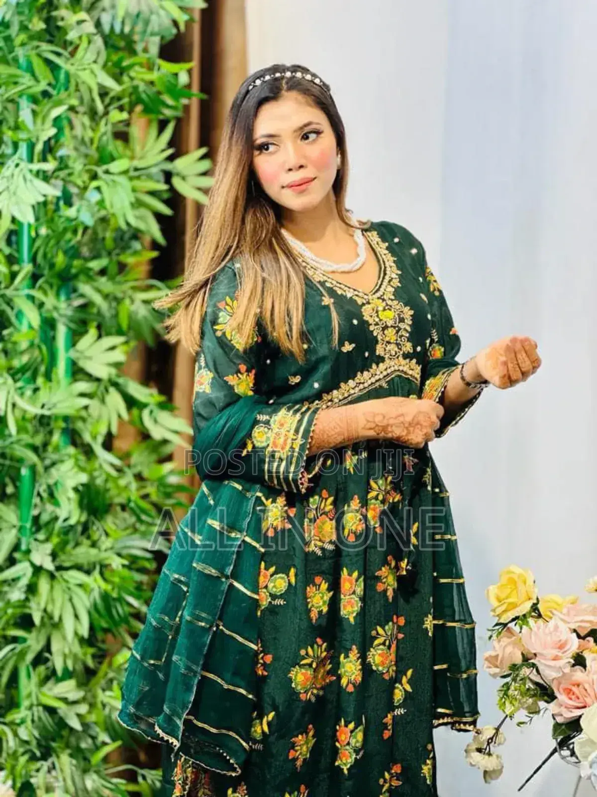 Indian Moslin Silk Febric Two Peace