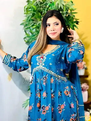 Indian Moslin Silk Febric Two Peace