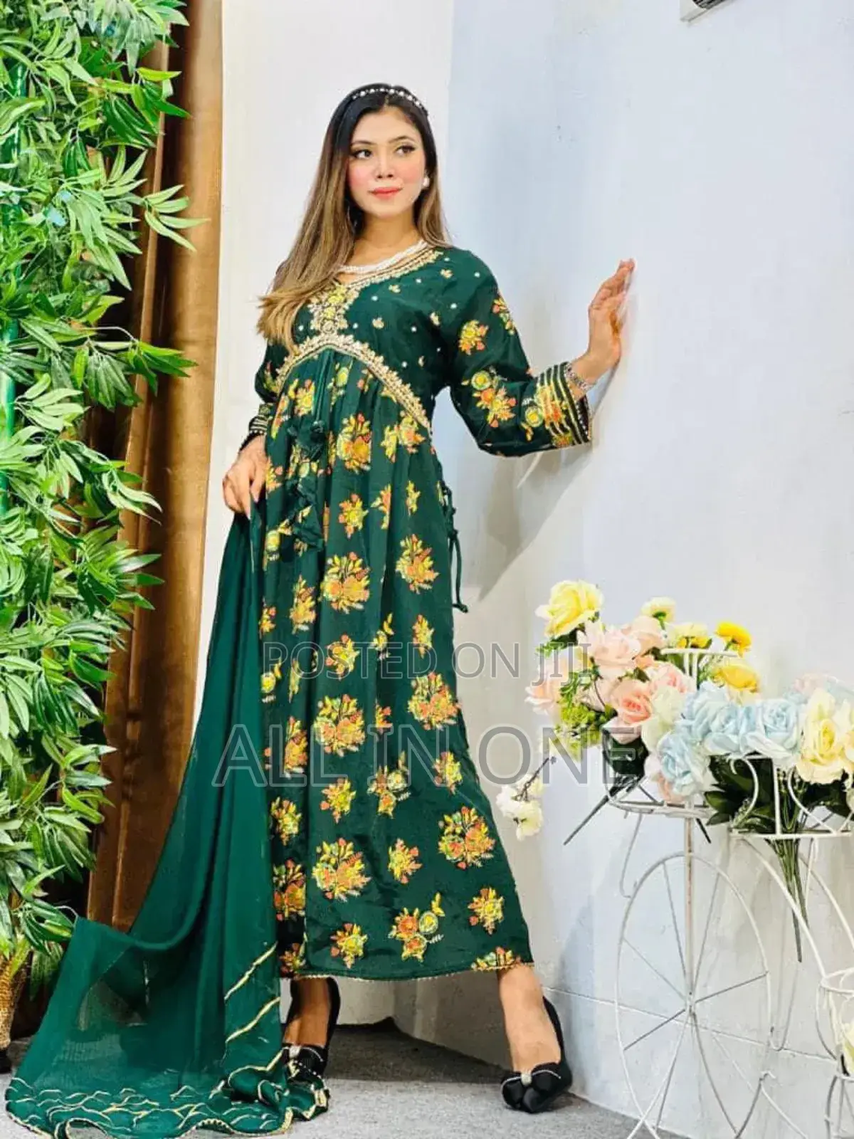 Indian Moslin Silk Febric Two Peace