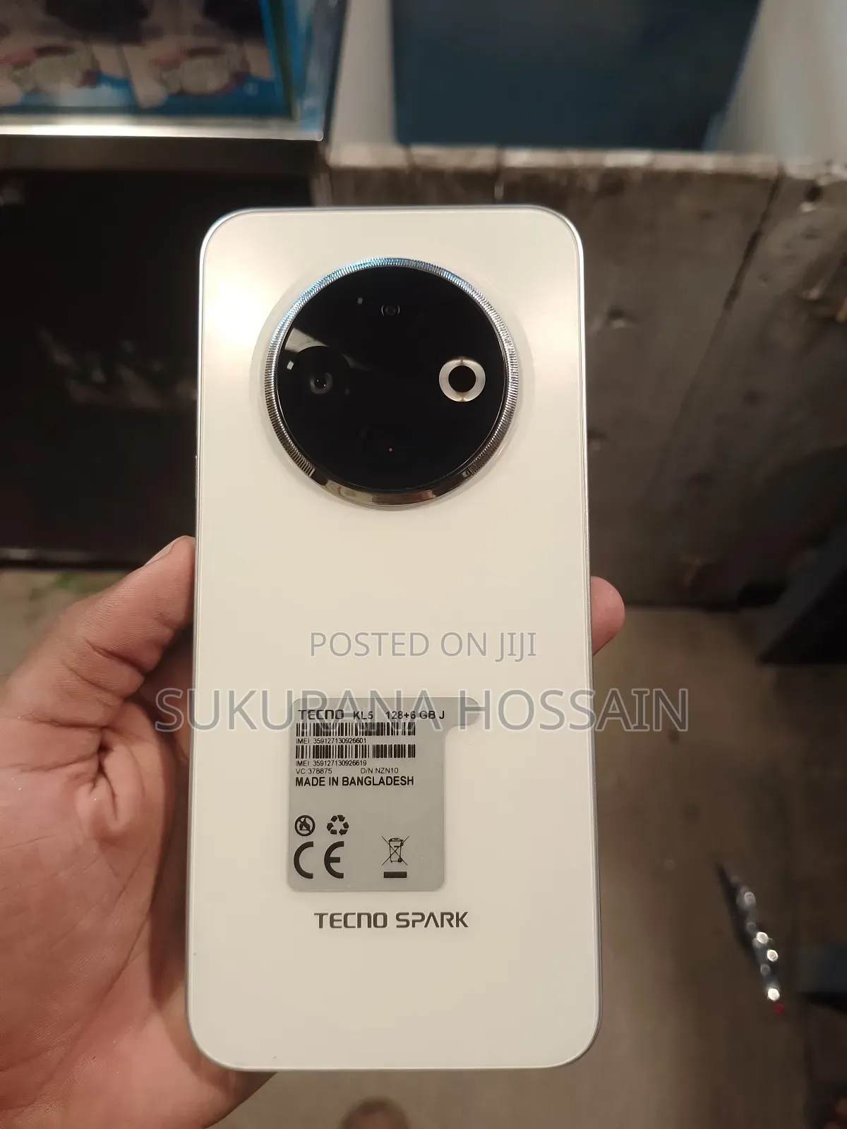 New Tecno Spark 30C 128 GB White