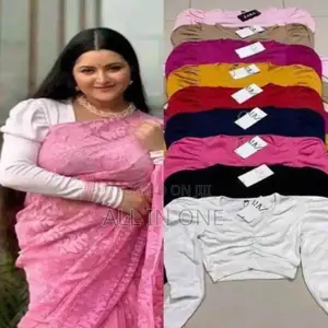 Photo - Crop Top Blouse Full Hata Half Body DHHH