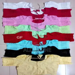 Attractive Indian Hakoba Cloth Blouse.