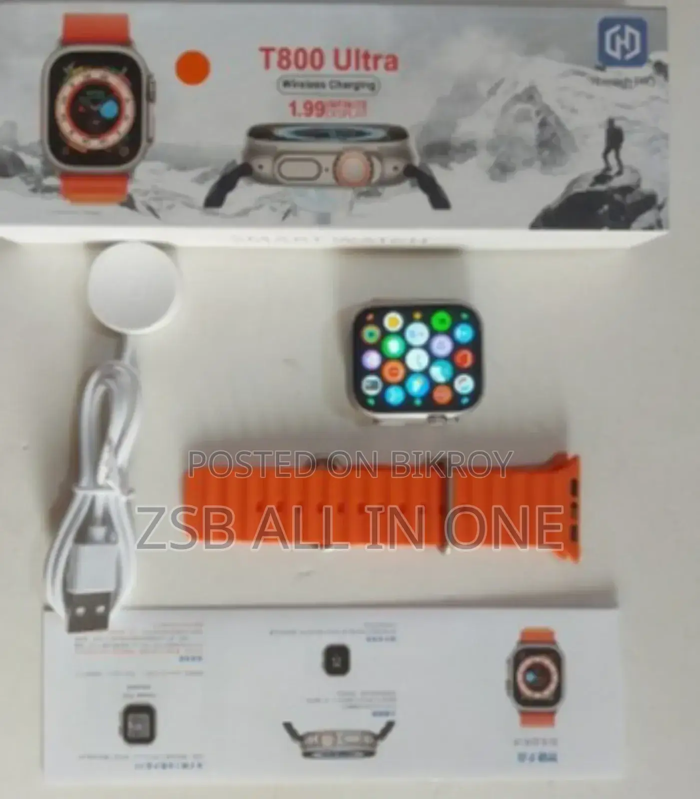 T800 Ultra Smart Watch New Update FGHBVG