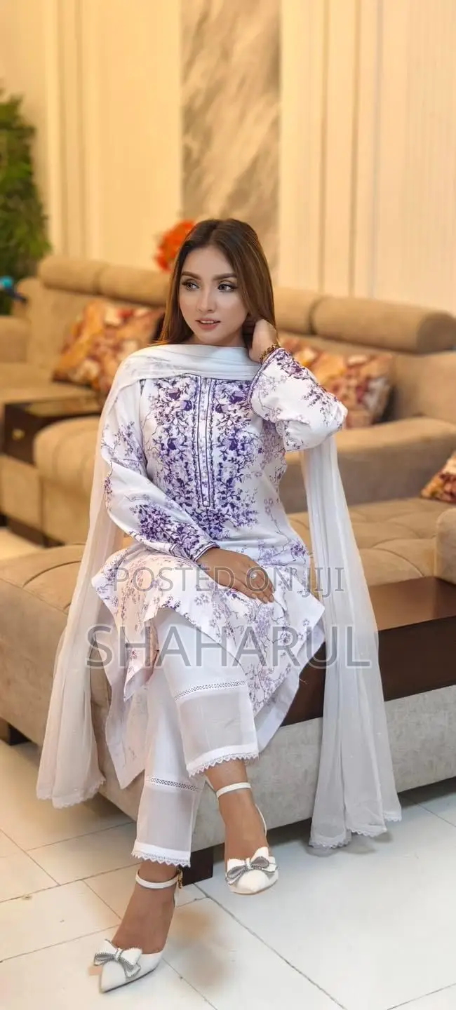 Cotton Printed Three Piece 13652