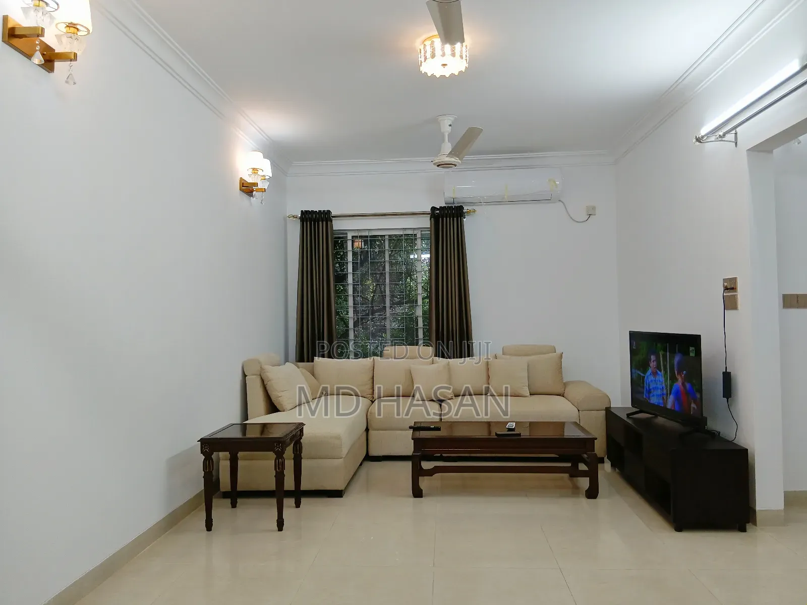 Furnished 3bdrm Apartment in Furnished Flat for for Rent