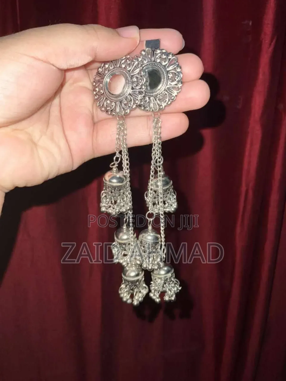 Oxidized Earrings From the Streets of Chandni Chowk,Heritage of Delhi