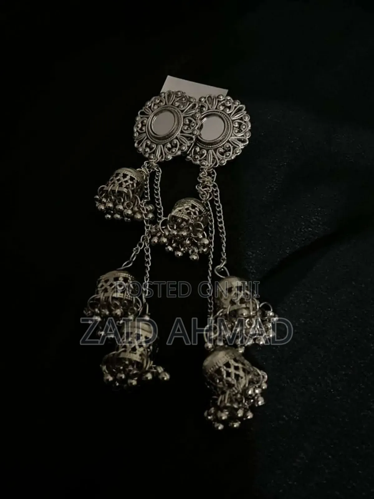 Oxidized Earrings From the Streets of Chandni Chowk,Heritage of Delhi