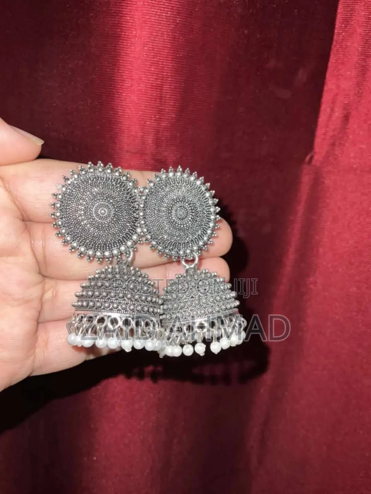 Oxidized Earrings. Charm of Old Delhi