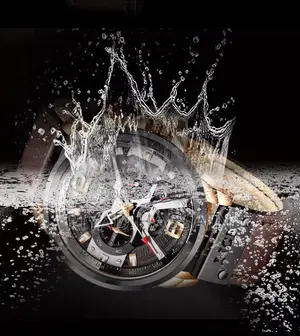 Photo - Lige 8917 Casual Sport Watches for Men Top Luxury Military Leather